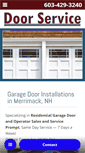 Mobile Screenshot of doorservicenh.com